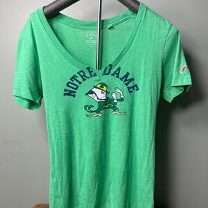 League Emerald Notre Dame Tee
